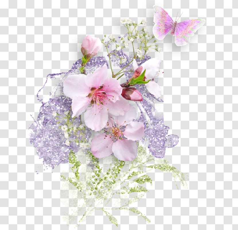 Floral Design Birthday Cut Flowers - Petal Transparent PNG