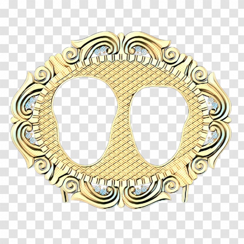 Brass Metal Circle Fashion Accessory Font - Jewellery Buckle Transparent PNG