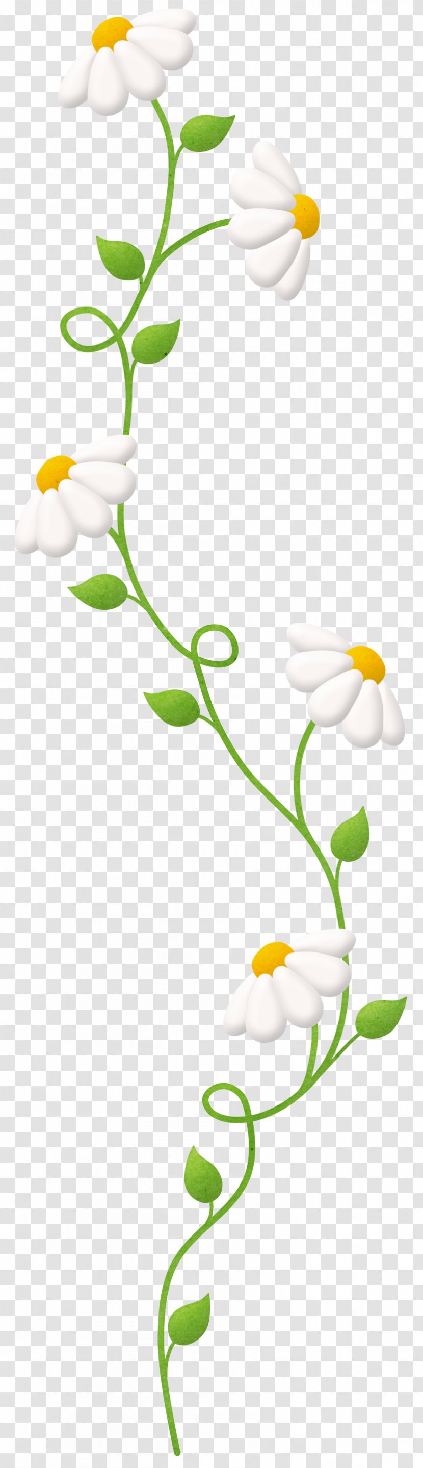 Flower Yellow Floral Design Clip Art - Green Transparent PNG