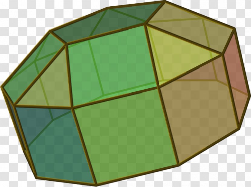 Johnson Solid Elongated Pentagonal Cupola - Prism Transparent PNG