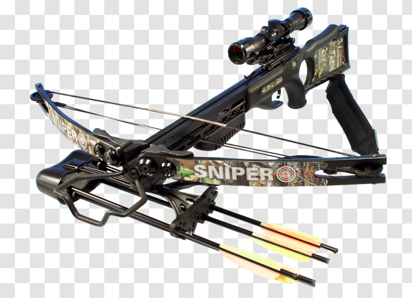Crossbow Hunting Bow And Arrow - Fishing Transparent PNG