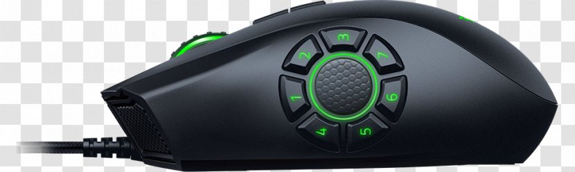 Computer Mouse Razer Naga Hex V2 Inc. Multiplayer Online Battle Arena - Mamba Tournament Edition Transparent PNG