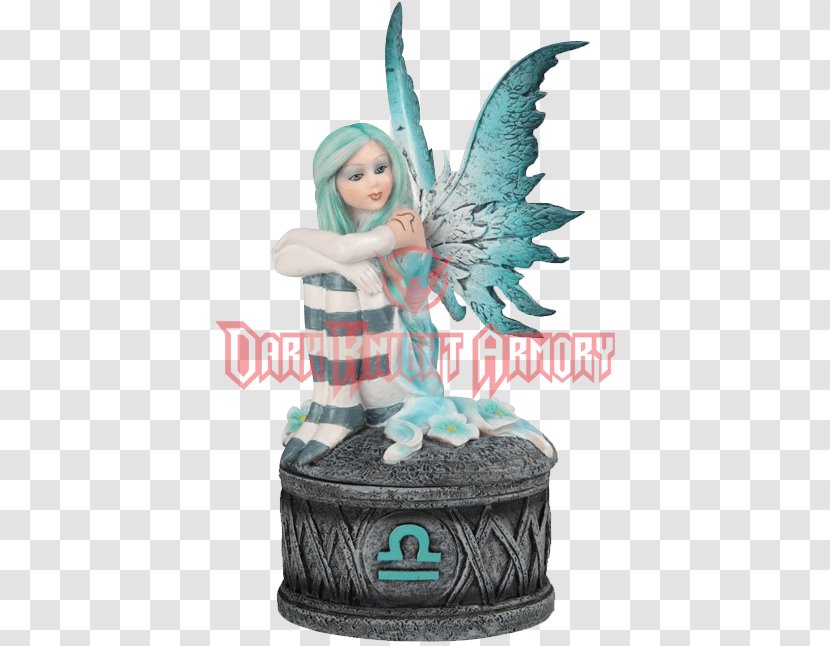 Tinker Bell The Fairy With Turquoise Hair Figurine Statue - Trinket Transparent PNG