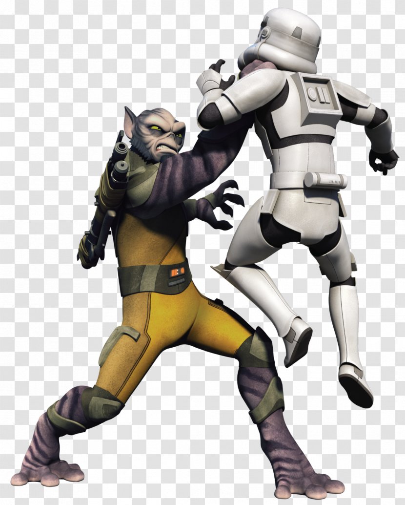 Clone Trooper Stormtrooper Zeb Orrelios Wars Cartoon - Star Episode Vii Transparent PNG