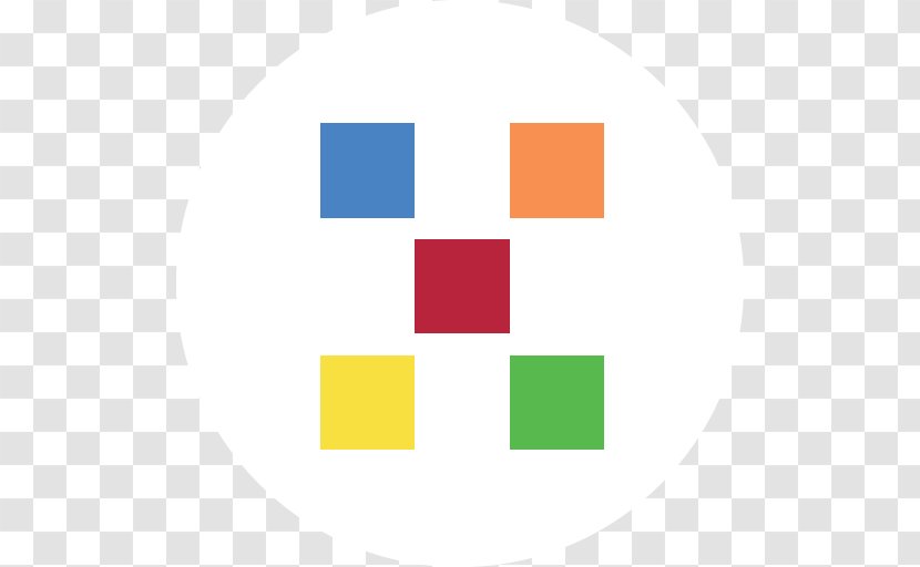 Logo Brand Line - Yellow - Basic Round Social Transparent PNG