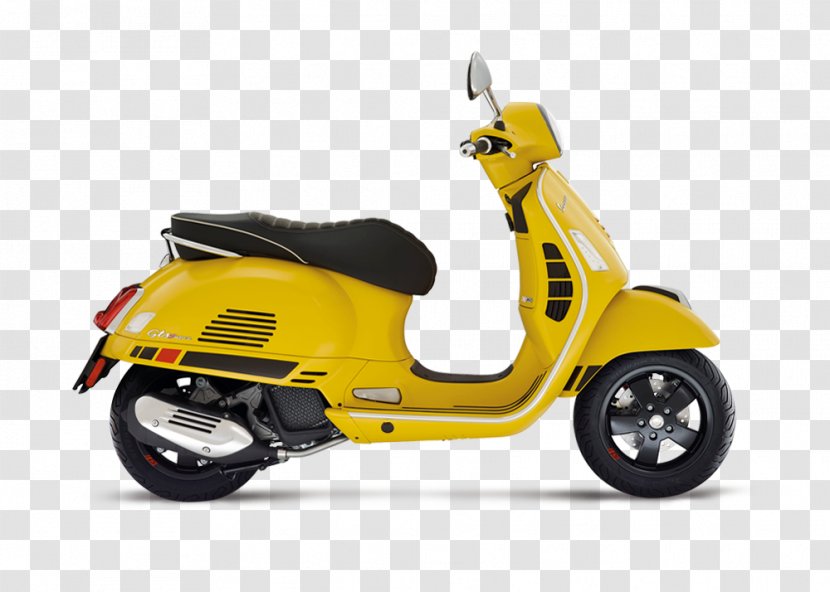 Piaggio Vespa GTS 300 Super Scooter Motorcycle - Gts Transparent PNG