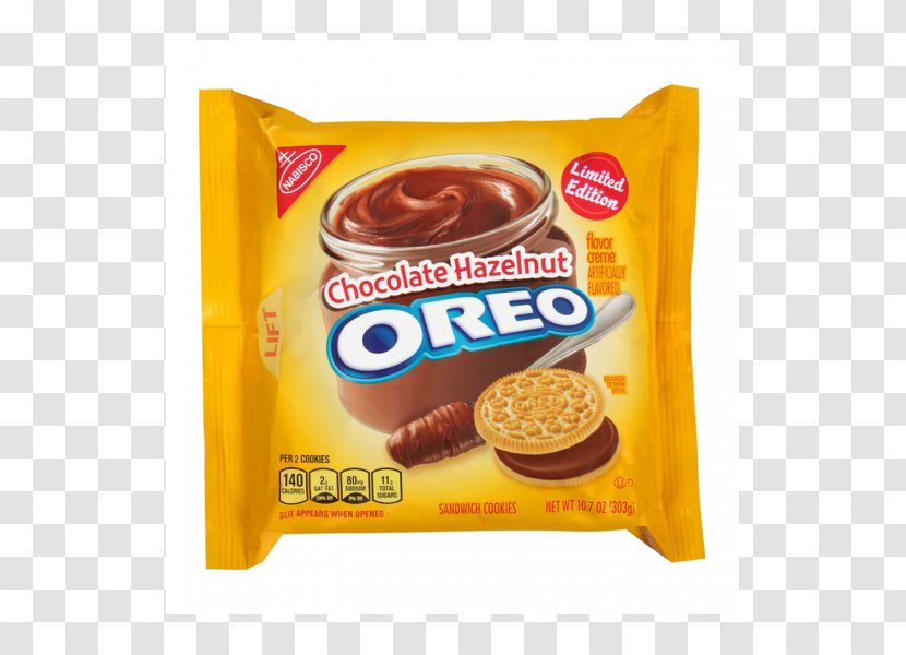 Oreo Chocolate Biscuits Sandwich Cookie Hazelnut - Cookies Transparent PNG