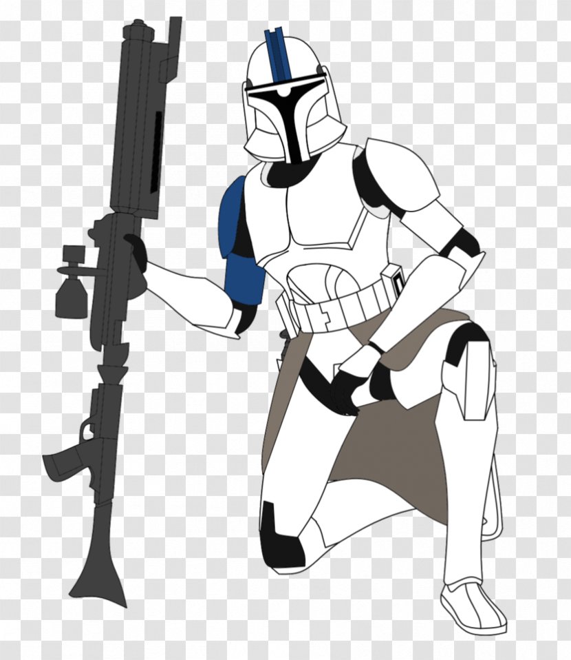 Clone Trooper Wars Ahsoka Tano Drawing ARC Troopers - Sports Equipment - Star Transparent PNG