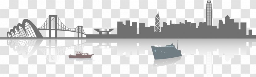 Hong Kong Skyline Stock Photography Vector Graphics Royalty-free - Silhouette Transparent PNG