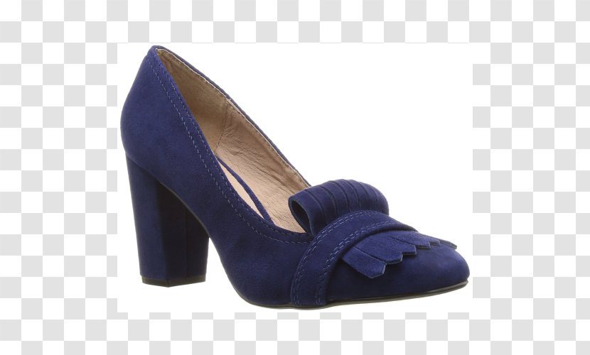Suede Shoe Purple Walking Hardware Pumps - Electric Blue - Royal Shoes For Women Nine West Transparent PNG