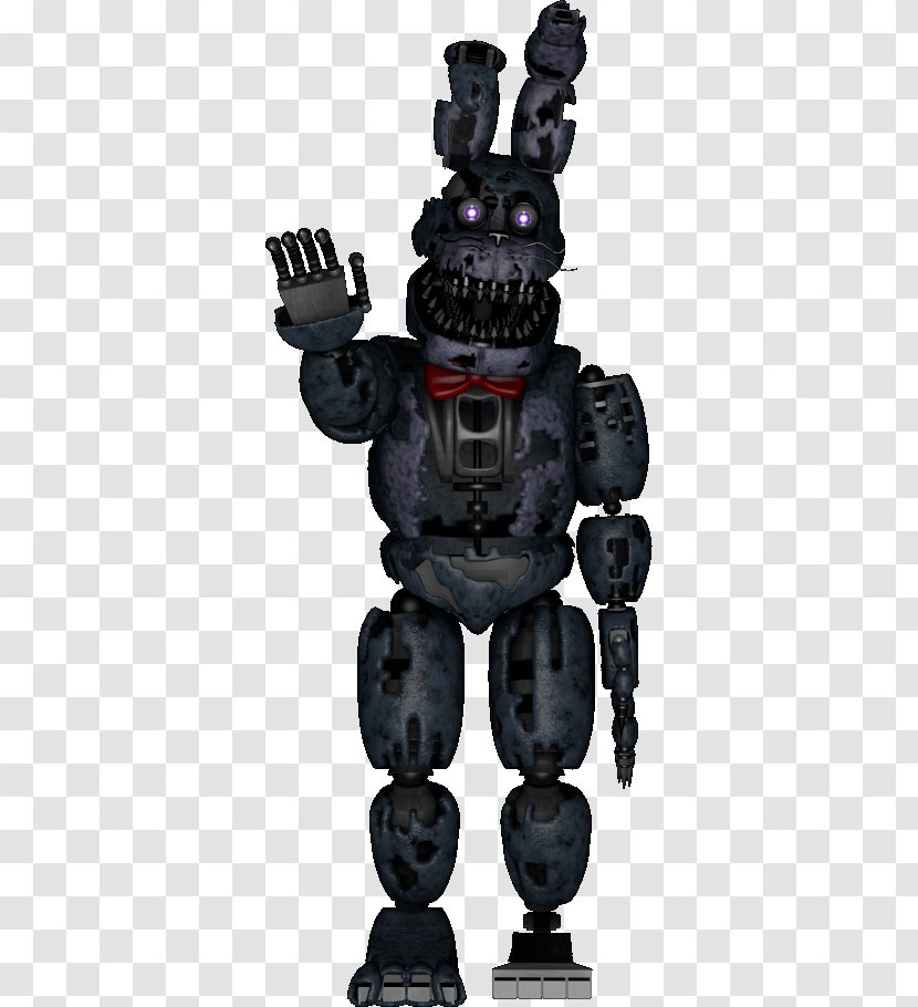 Five Nights At Freddy's 4 Nightmare Human Body Robot Art - Technology - Freddie Transparent PNG