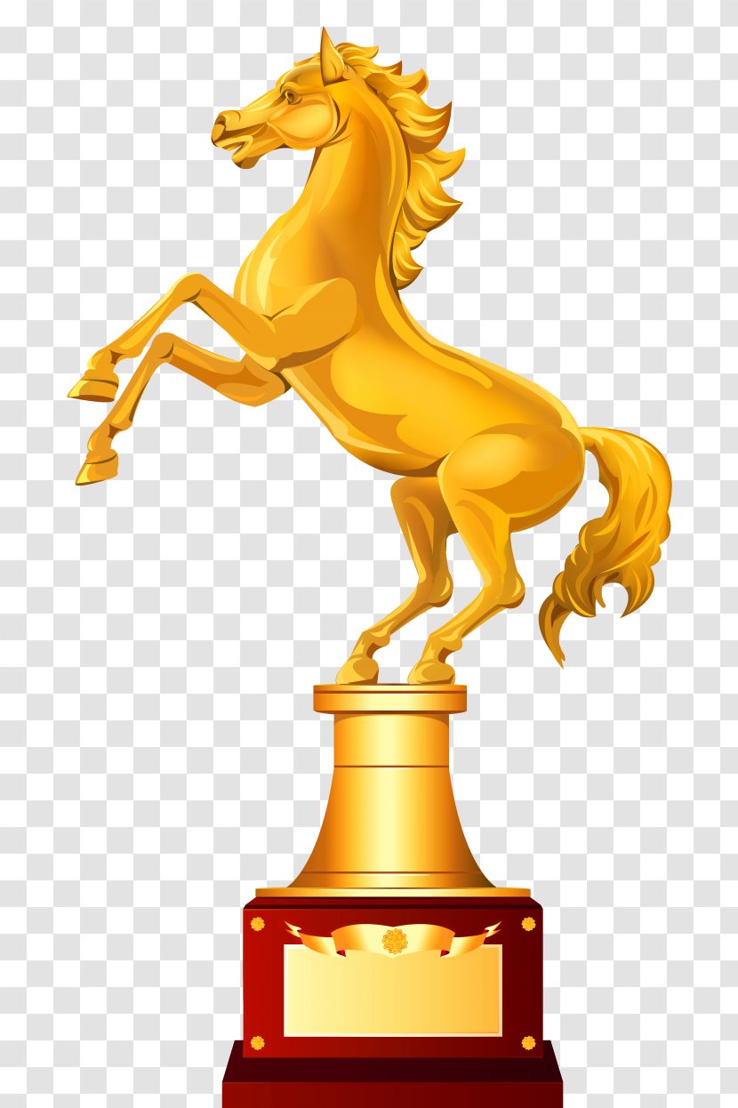 Horse Trophy Equestrian Jockey Clip Art - Award Transparent PNG