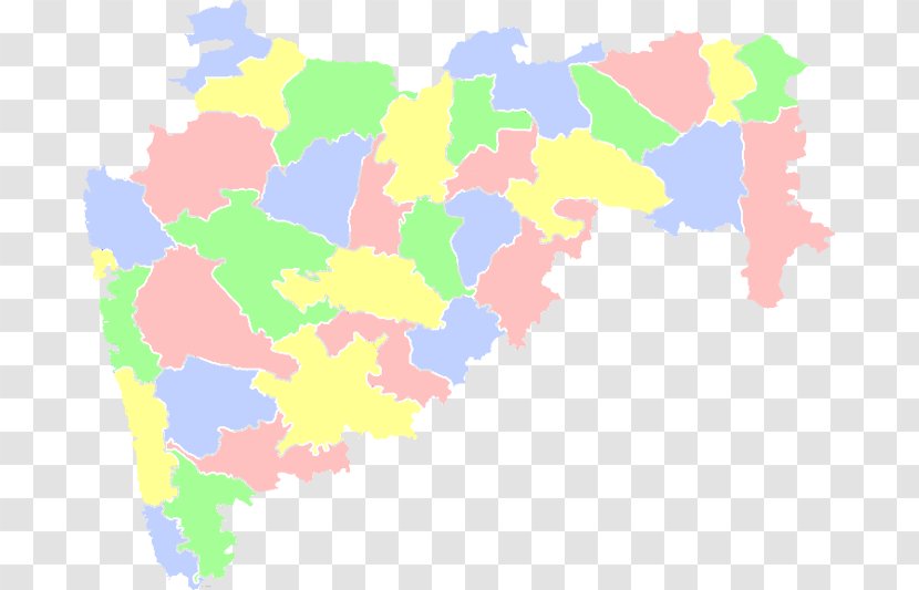 Aurangabad Ahmednagar Buldhana District Salsette Island Konkan Division - Western India - Map Transparent PNG