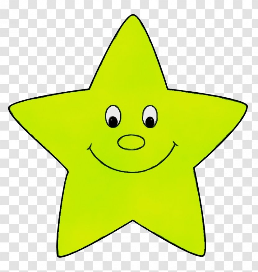 Star Drawing - Cartoon - Emoticon Smile Transparent PNG
