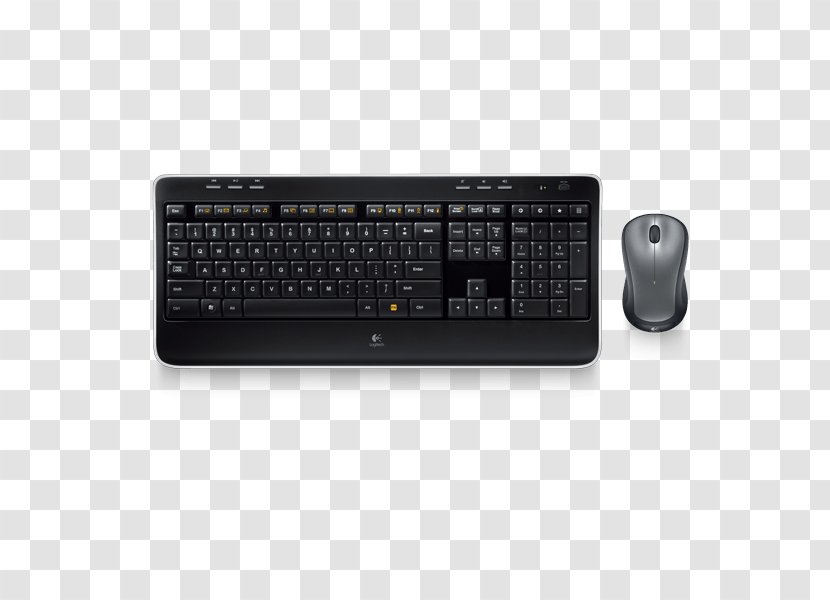 Computer Keyboard Mouse Wireless Logitech K270 Transparent PNG