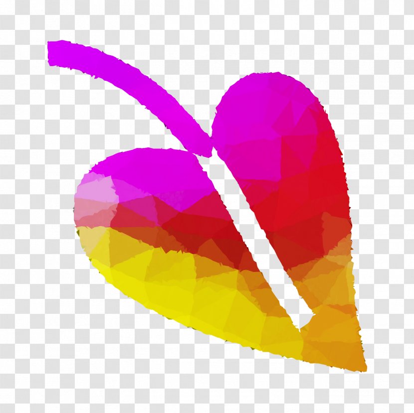 Yellow Heart M-095 - Logo Transparent PNG