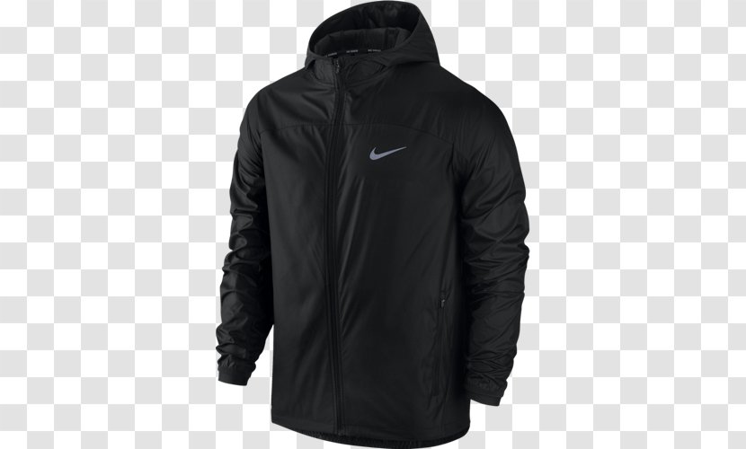 Hoodie Nike Jacket Clothing Sportswear - Windbreaker Transparent PNG