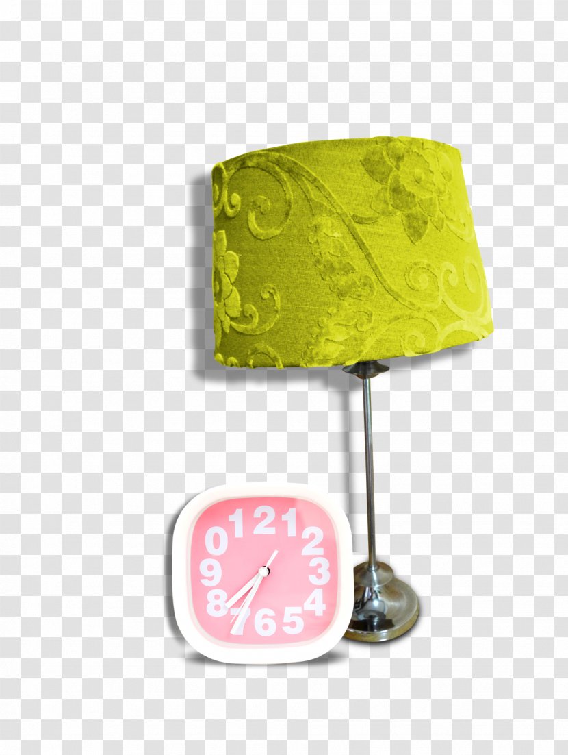 Table Nightstand Alarm Clock Lamp - Bed - And Transparent PNG
