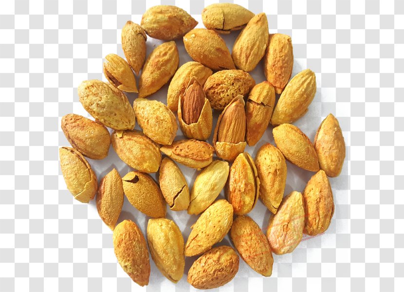 Nut Almond Vegetarian Cuisine Dried Fruit Apricot Kernel - Gourmet Nuts Background Transparent PNG