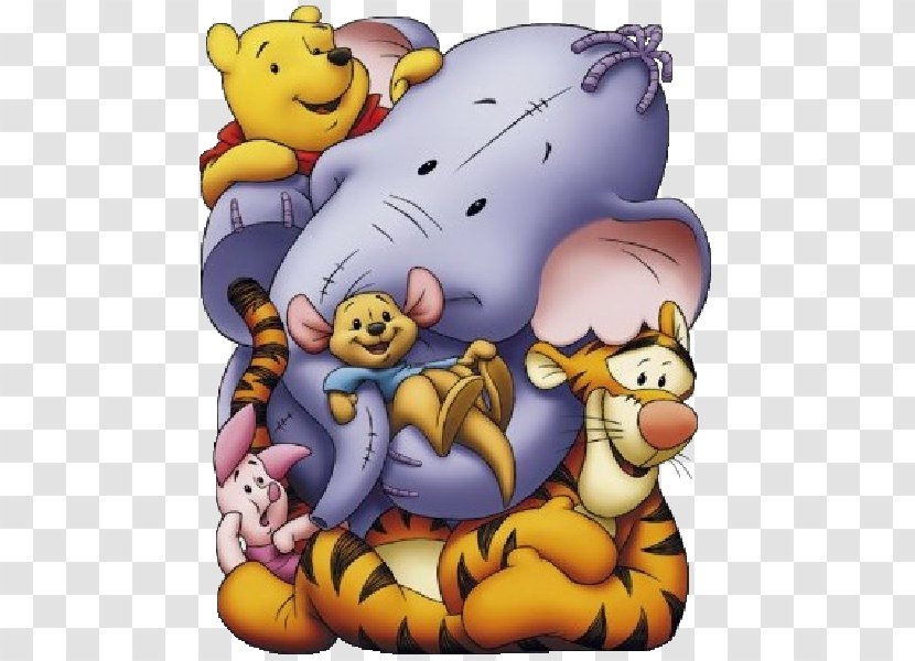 Winnie-the-Pooh Piglet Hundred Acre Wood Tigger Roo - Frame - Winnie The Pooh Transparent PNG