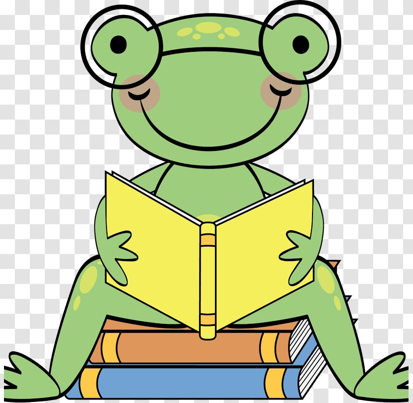 Tree Frog Book Clip Art - Vertebrate Transparent PNG