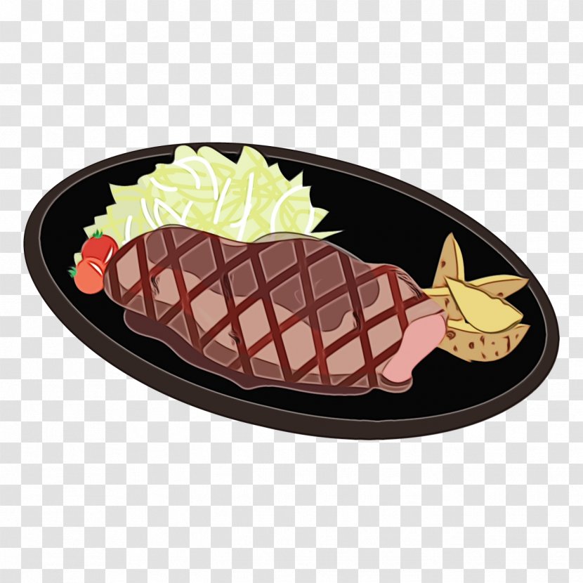 Pineapple Cartoon - Steak - Garnish Roast Beef Transparent PNG