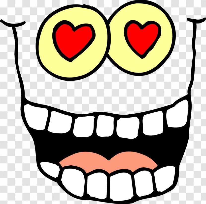 Googly Eyes Heart Color Clip Art - Facial Expression Transparent PNG