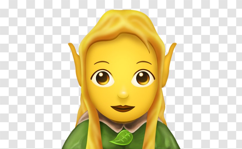 Emojipedia Zero-width Joiner Unicode Elf - Smile - Emoji Transparent PNG