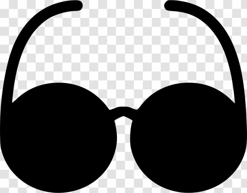 Sunglasses Goggles Clip Art Line - Black Transparent PNG