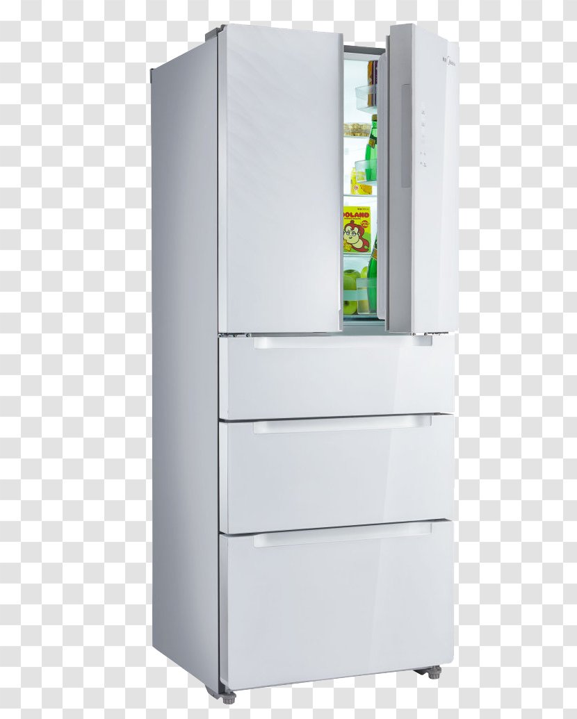 Refrigerator Home Appliance Air Conditioner Midea Haier - Mute Saving Large Capacity Transparent PNG