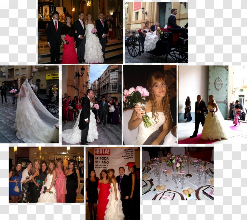 Wedding Dress Collage Reception Bride - Marriage - Lovely Style Transparent PNG