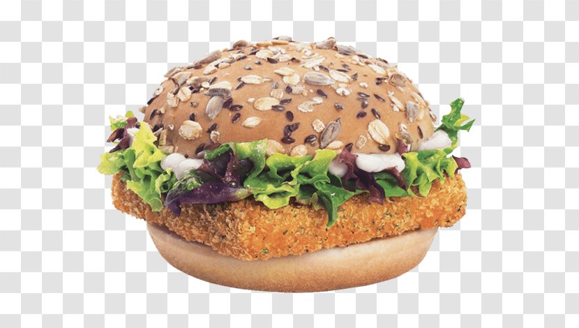 Salmon Burger Hamburger Cheeseburger Buffalo McDonald's Big Mac - Flower Transparent PNG