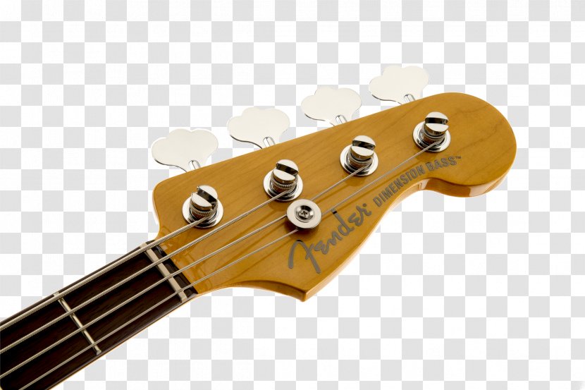 Acoustic-electric Guitar Fender Precision Bass Jaguar - Heart - Rosewood Transparent PNG