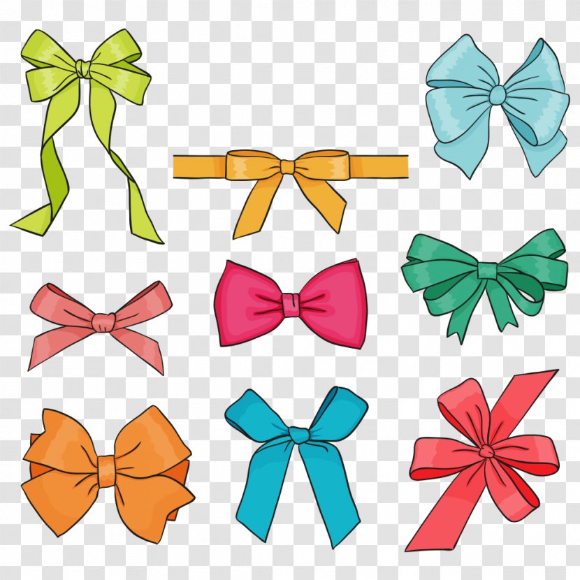 Drawing Bow And Arrow Gift Clip Art - Ribbon Transparent PNG