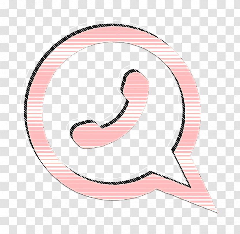 Voice Message Speech Bubble With Phone Inside Icon Phone Icon Chatting Icon Transparent PNG