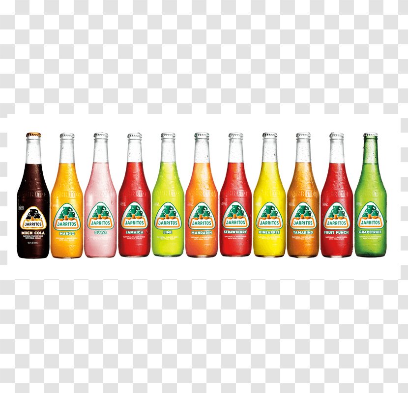 Jarritos Fizzy Drinks Hibiscus Tea Liqueur Mexican Cuisine - Soft Drink - Bottle Transparent PNG