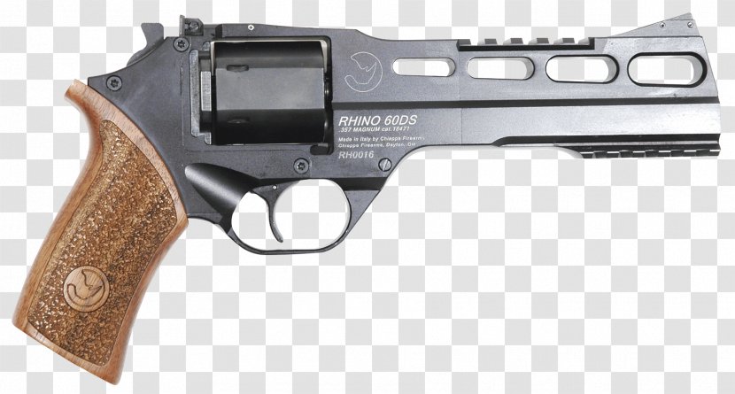 Chiappa Rhino Revolver Firearms .357 Magnum - Cartridge Transparent PNG