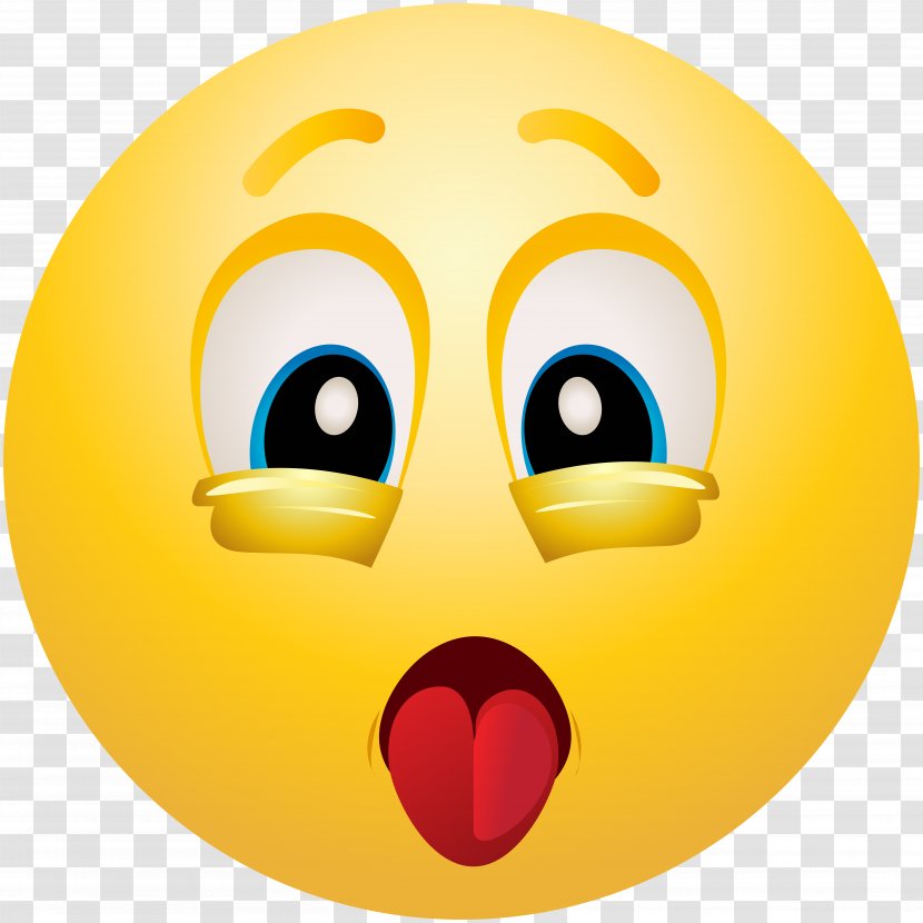Emoticon Smiley Emoji Clip Art - Happiness - Kiss Transparent PNG