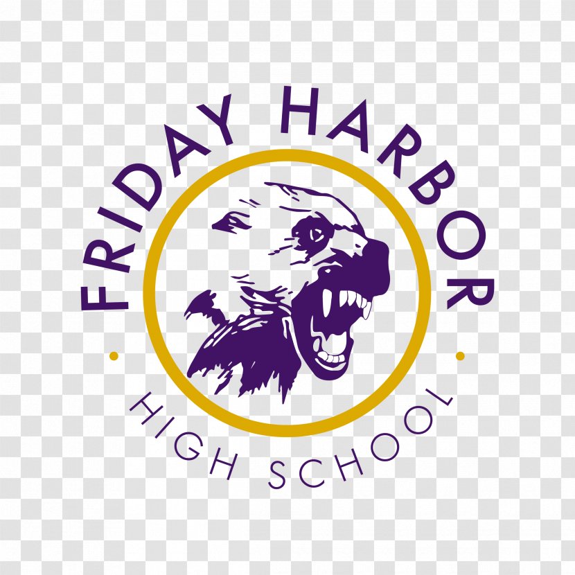 Friday Harbor High School Elementary Wolverine San Juan Islands Street - Text Transparent PNG