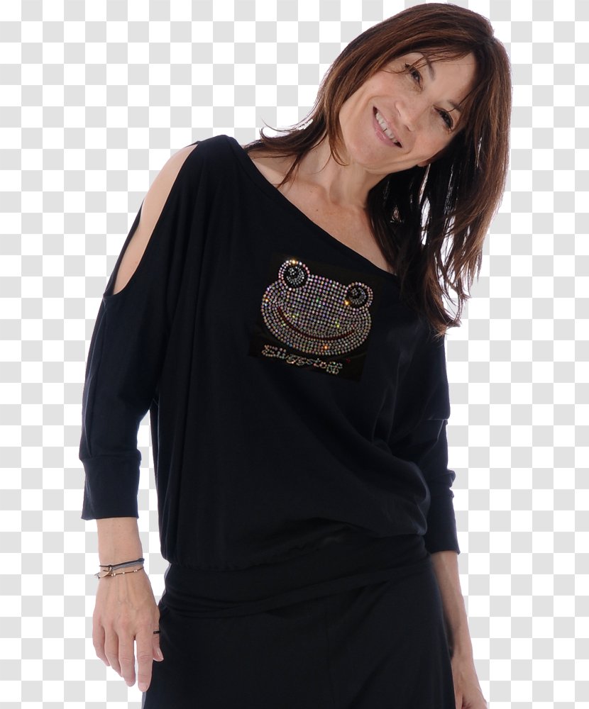 Little Black Dress T-shirt Shoulder Sleeve - Tshirt Transparent PNG
