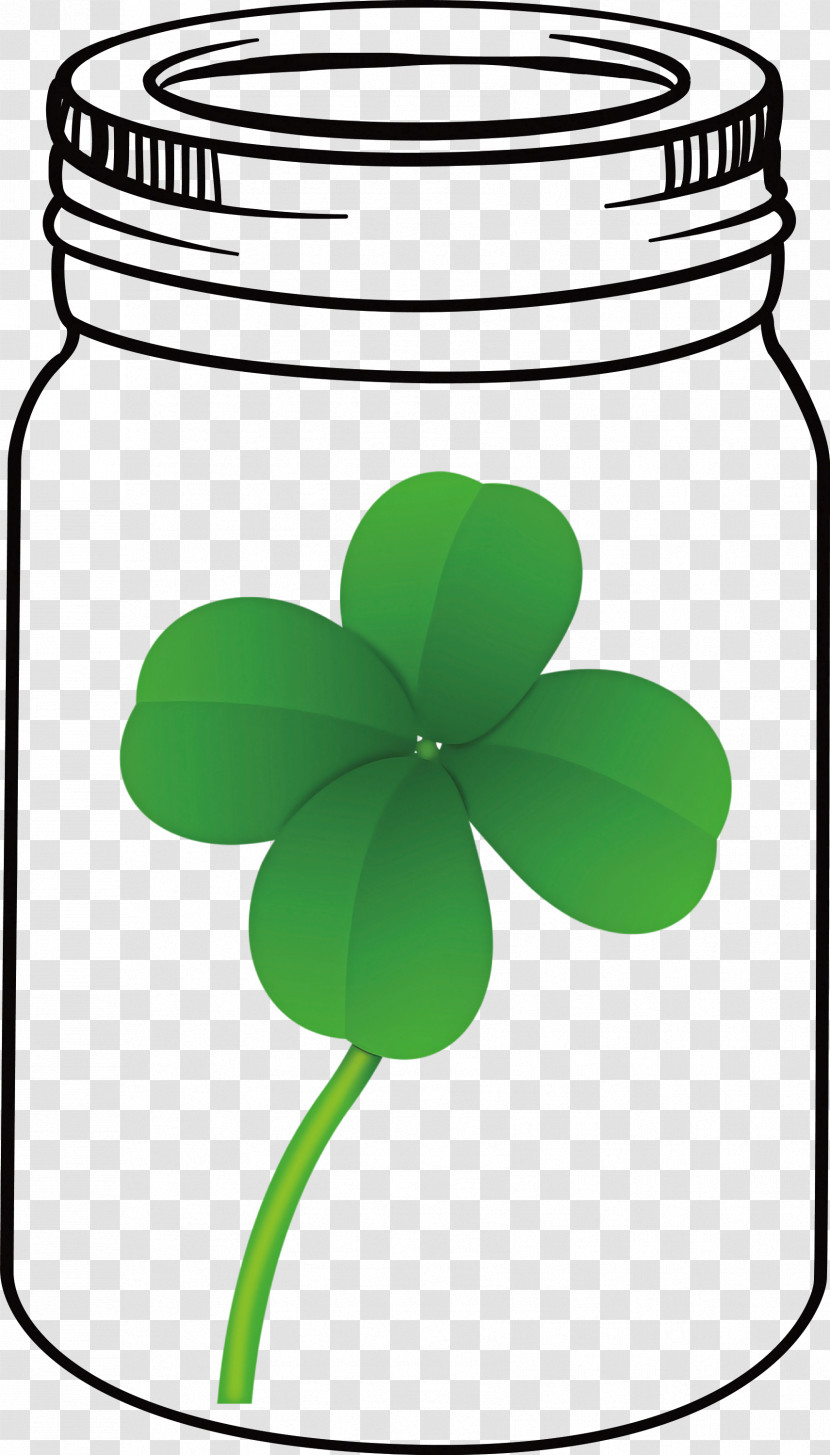 St Patricks Day Mason Jar Transparent PNG