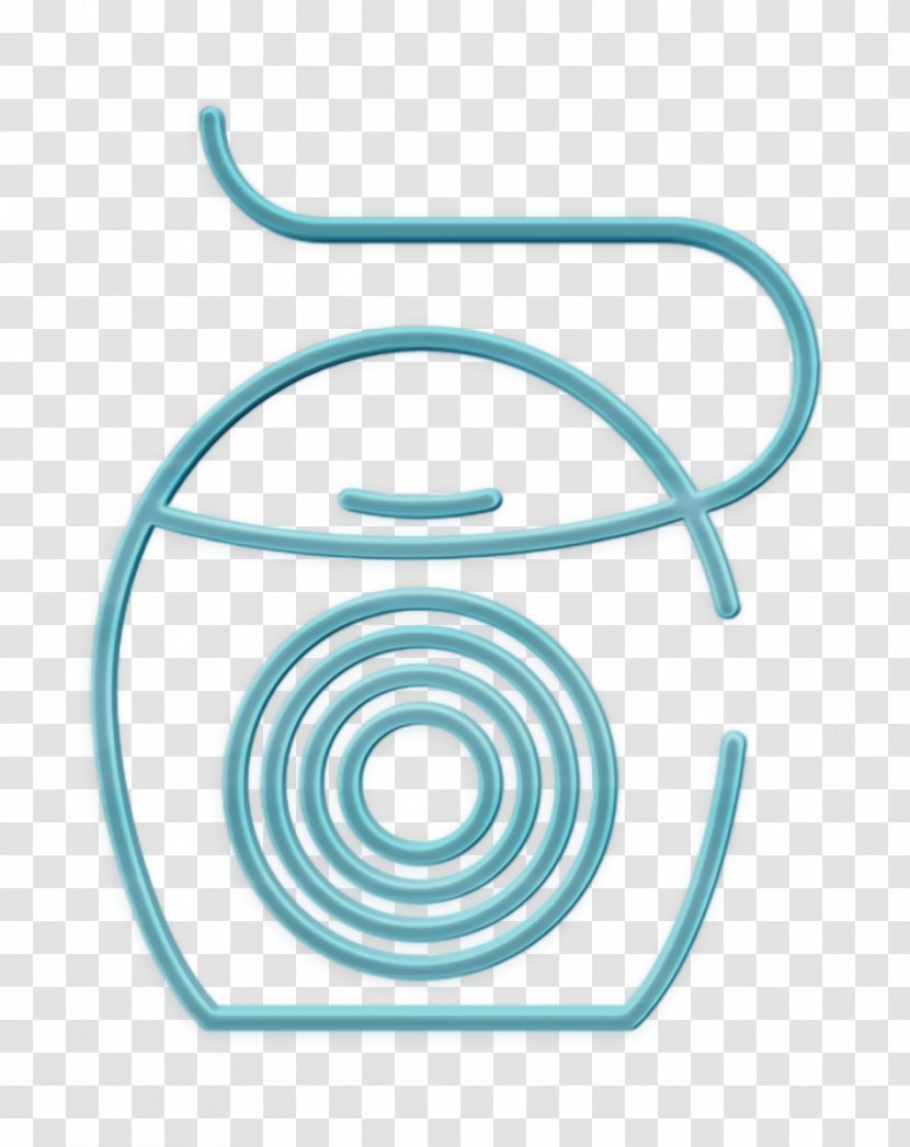 Circle Icon - Meter - Aqua Turquoise Transparent PNG
