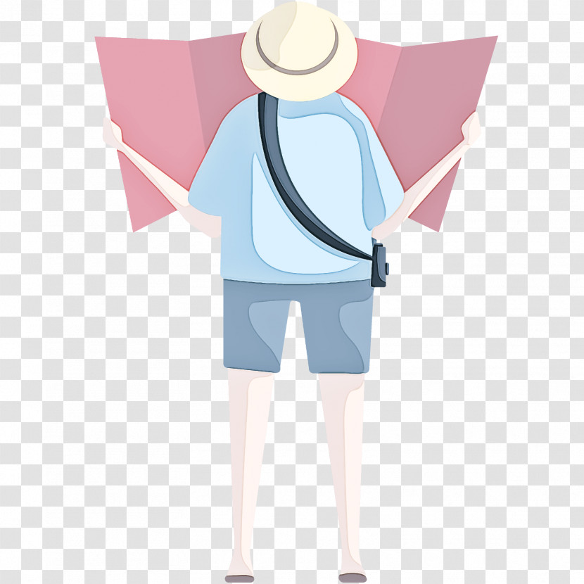 Standing Cartoon Uniform Transparent PNG