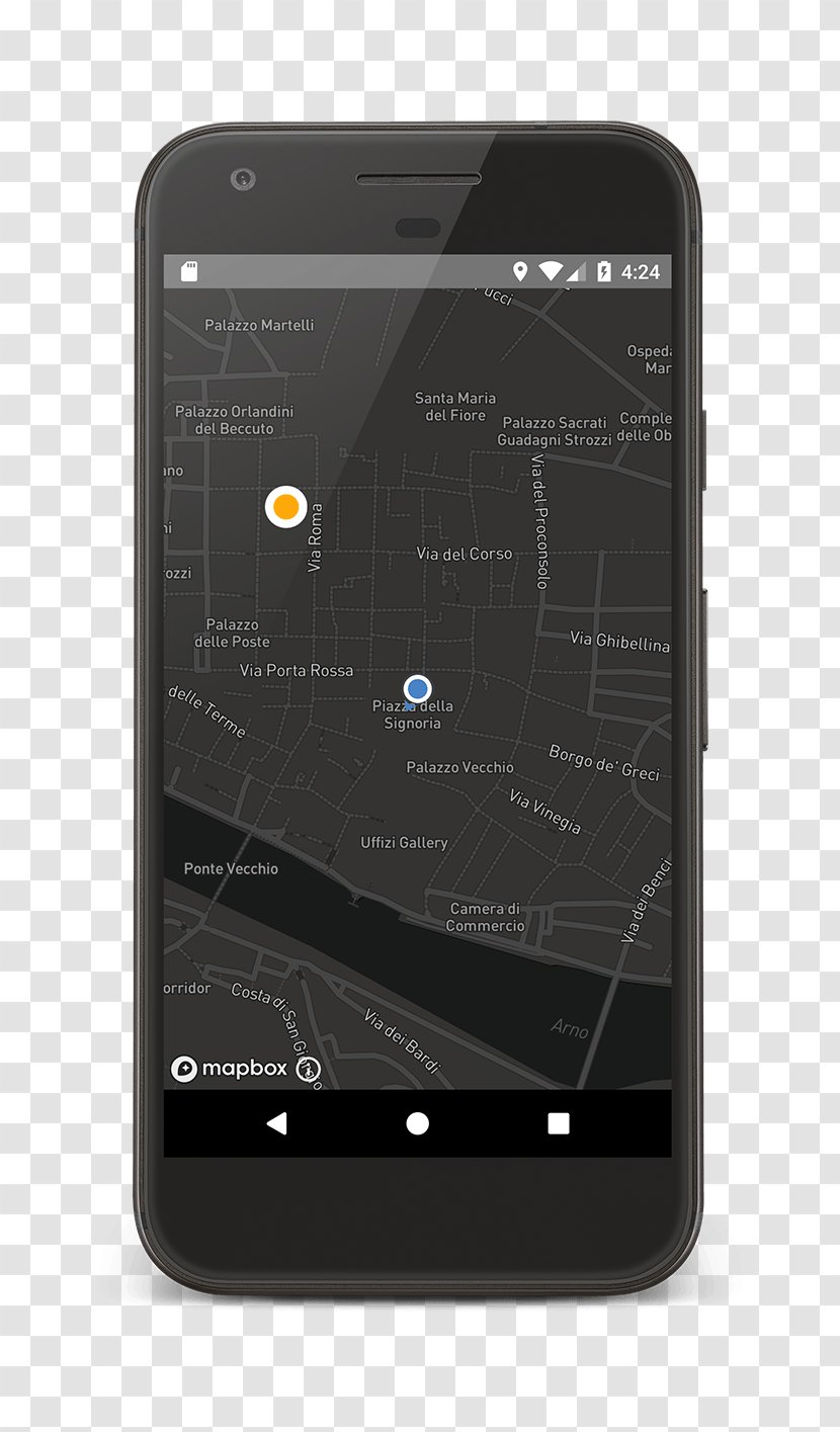Smartphone Dots MapRun Android - Brand Transparent PNG