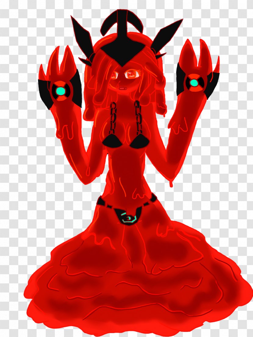 Costume Legendary Creature Supernatural RED.M - Silhouette - Lava Transparent PNG