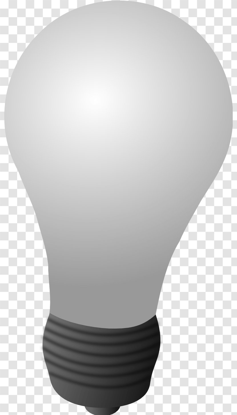 Incandescent Light Bulb LED Lamp Light-emitting Diode - White - Image Transparent PNG