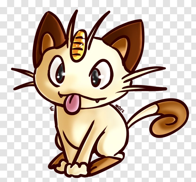 Whiskers Meowth Pokémon Omega Ruby And Alpha Sapphire Persian - Art - Tail Transparent PNG