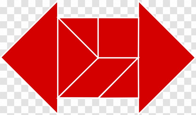 Tangram Triangle Square Shape - Game Transparent PNG
