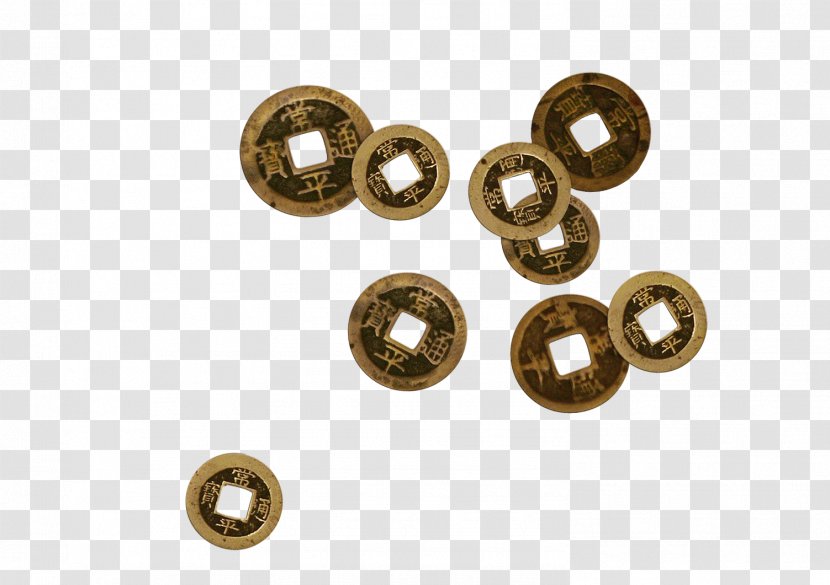 China Brass Coin U53e4u9322u5e63 Cash - Body Piercing Jewellery - Coins Transparent PNG