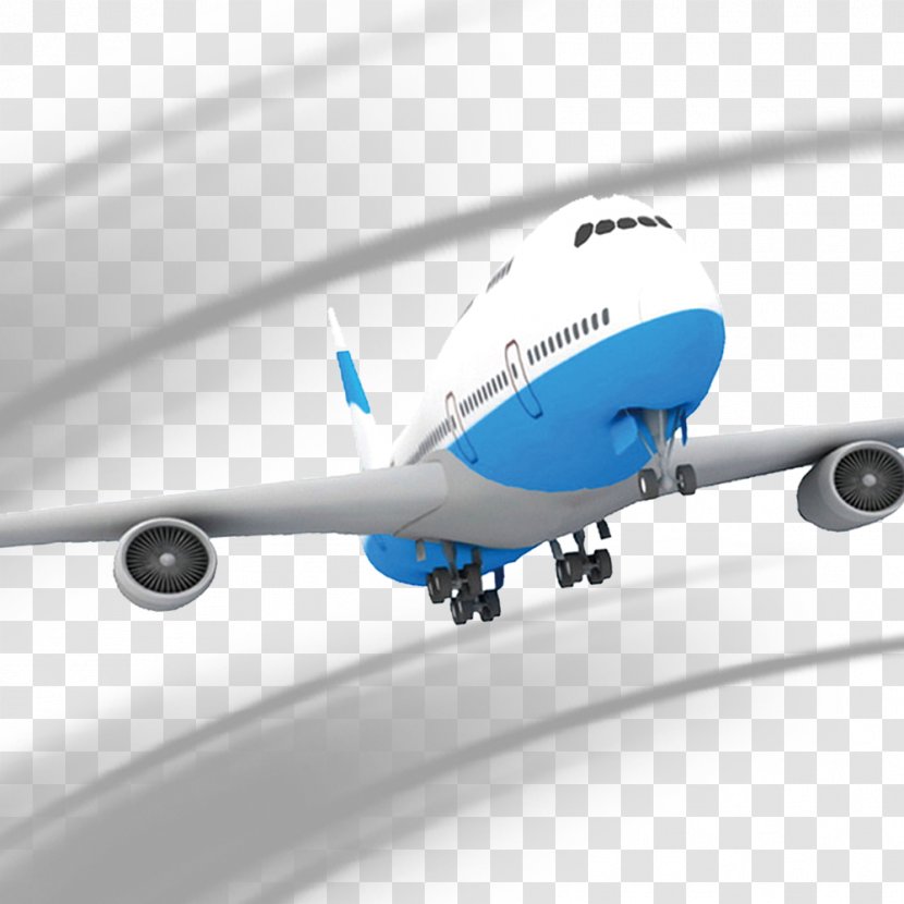 Boeing 747-400 747-8 Airplane 787 Dreamliner Airbus - Aircraft Transparent PNG